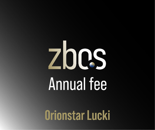 [TM-YF-LU-02] Annual fee ZBOS Orionstar Lucki Robot